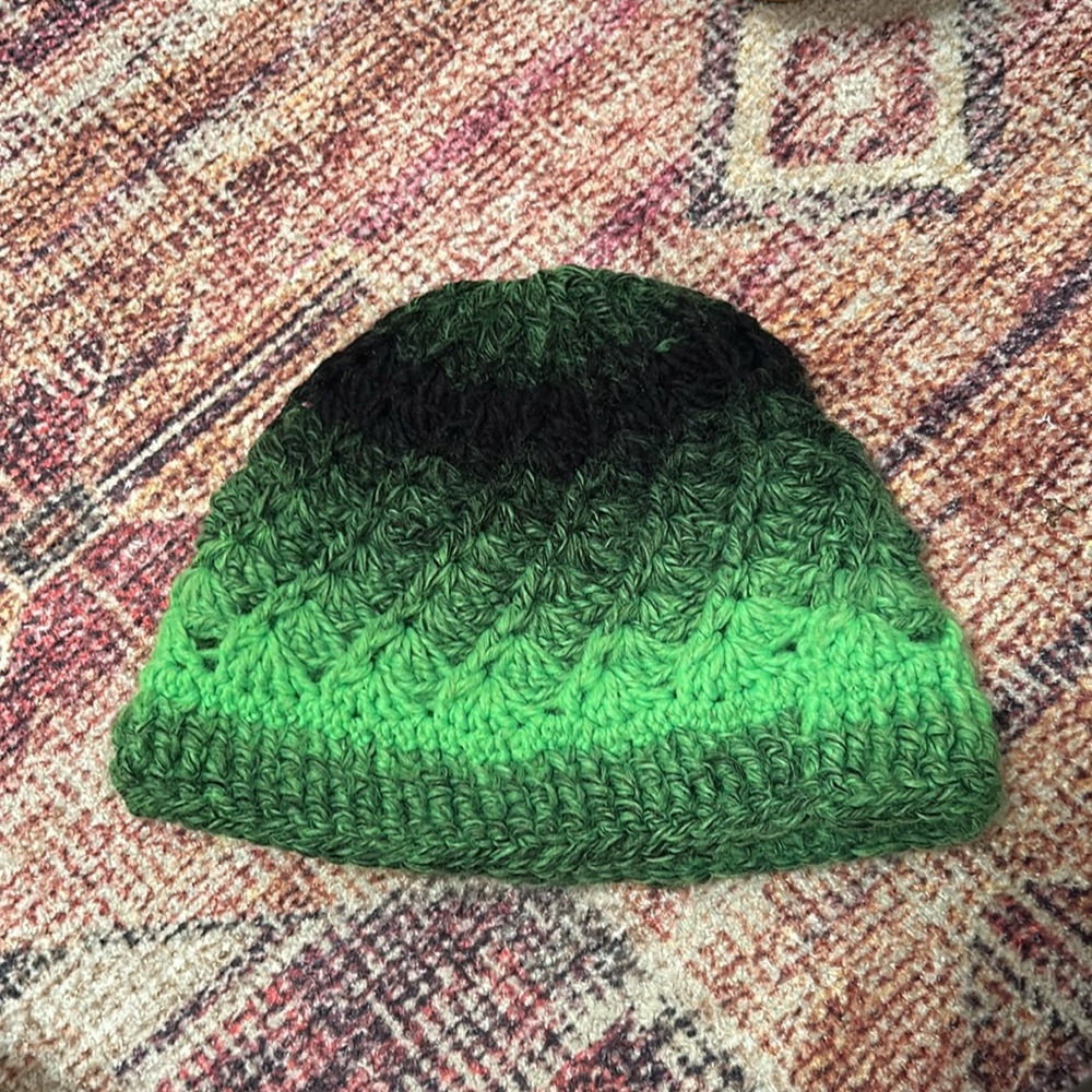 Hand Crocheted Hat - image 2